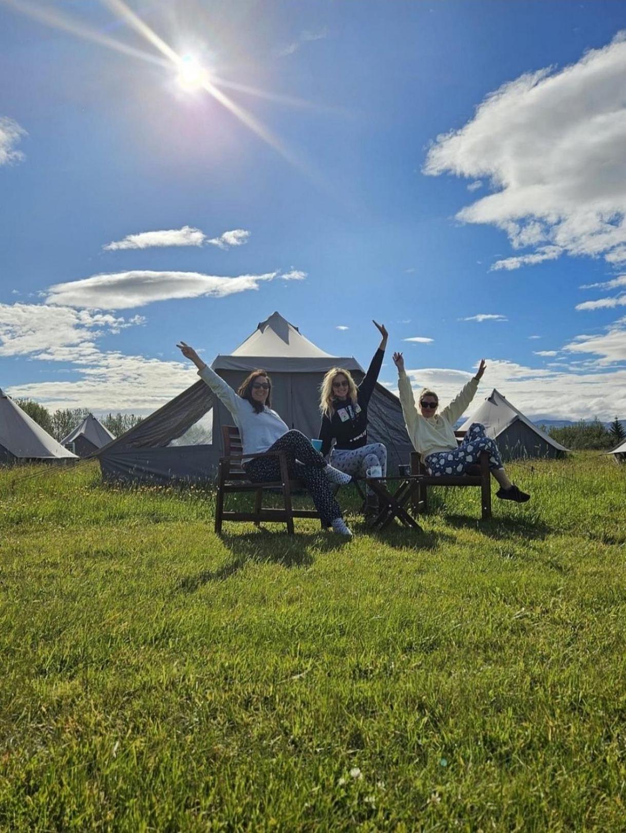 Godaland Glamping Hvolsvollur Bagian luar foto